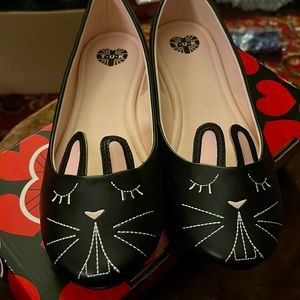 TUK bunny ballet flats size womens 10